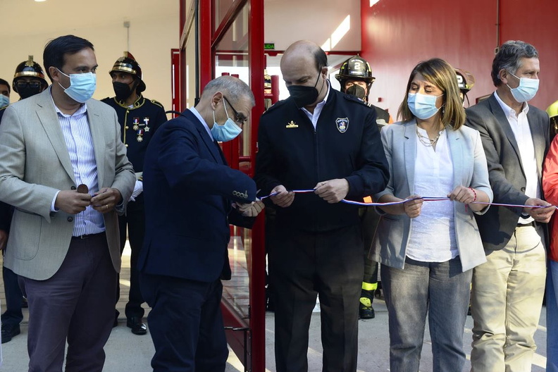 Inauguración oficial del nuevo Cuartel de la segunda compañía de Bomberos de Los Lleuques 08-10-2021 (72)