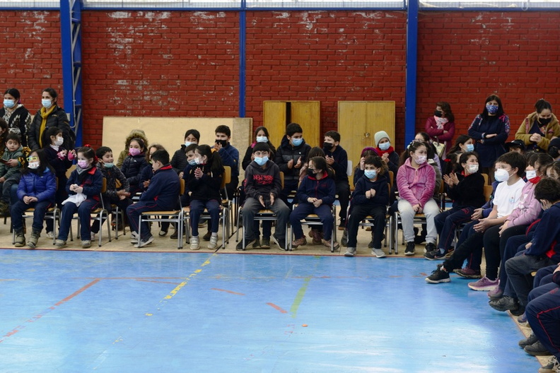 Banda escolar de Recinto y la Banda Instrumental de Suboficiales de Carabineros se presentaron en la escuela José Toha Soldevila 05-09-2022 (21)