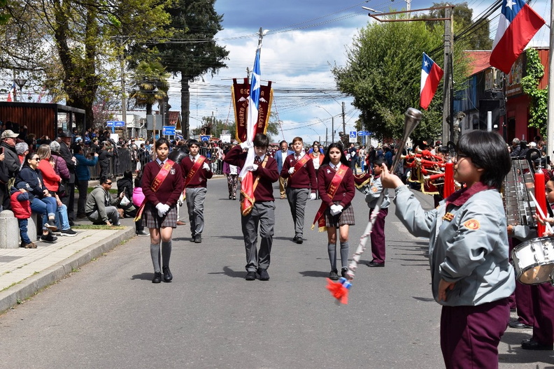 Desfile en el marco del Aniversario Nº 163° de la comuna de Pinto 11-10-2023 (96)