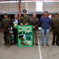 Carabineros de Chillán exhibe ejercicios de adiestramiento de sus perros en Escuela Puerta de la Cordillera de Pinto 24-04-2017 (1)