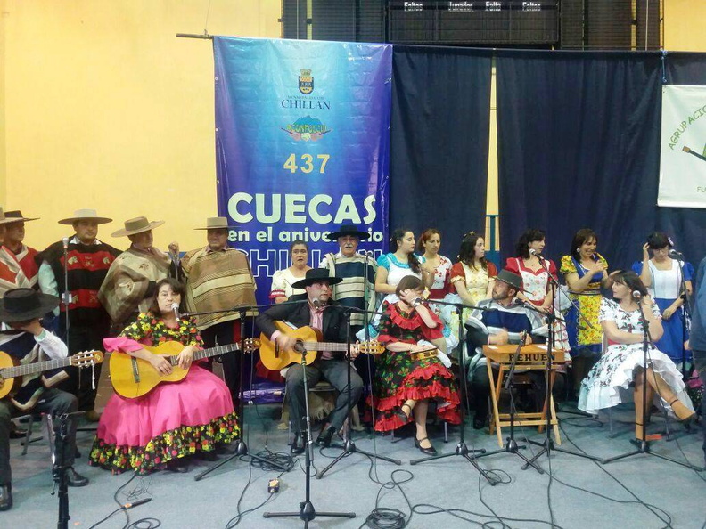 Conjunto Folclórico PEHUEN de Pinto fue invitado estelar  del 437 Aniversario de Chillán 29-06-2017 (3)
