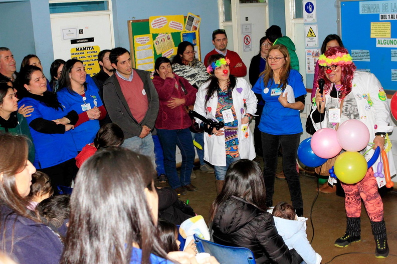 CESFAM de Pinto celebró el Día de la Lactancia Materna junto a la agrupación de Doctores Clown Chillán 07-08-2017 (2)