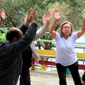 Taller Armonía Hatha Yoga realizo una clase de yoga demostrativa en la Comuna de Quillón 2310-2017-3 (6)