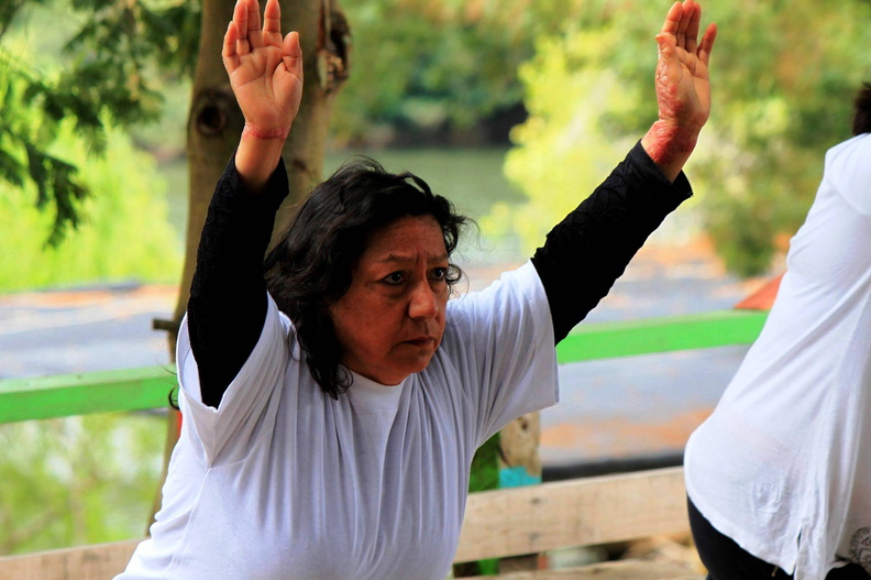 Taller Armonía Hatha Yoga realizo una clase de yoga demostrativa en la Comuna de Quillón 2310-2017-3 (19)