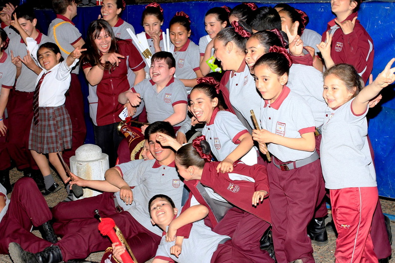 Muestra de bandas de guerra de Escuelas de la Provincia se realizó en la Comuna de Coihueco 30-10-2017 (7)