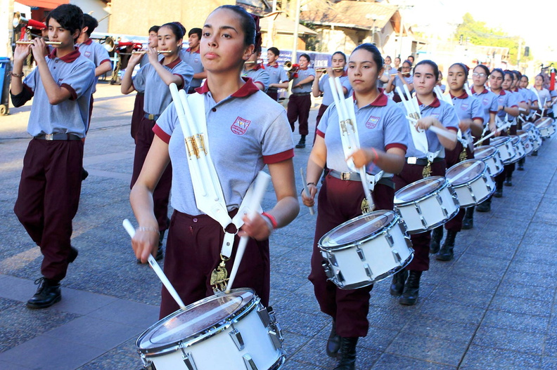 Muestra de bandas de guerra de Escuelas de la Provincia se realizó en la Comuna de Coihueco 30-10-2017 (15)