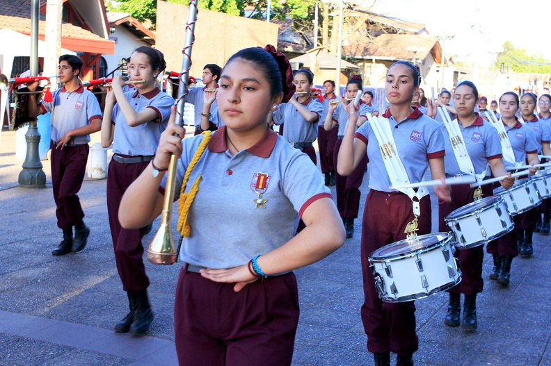 Muestra de bandas de guerra de Escuelas de la Provincia se realizó en la Comuna de Coihueco 30-10-2017 (34)