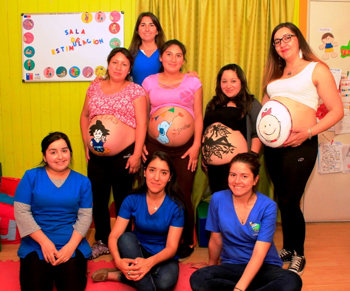 Programa Chile Crece Contigo beneficia a mujeres embarazadas de Pinto 13-12-2017 (1)