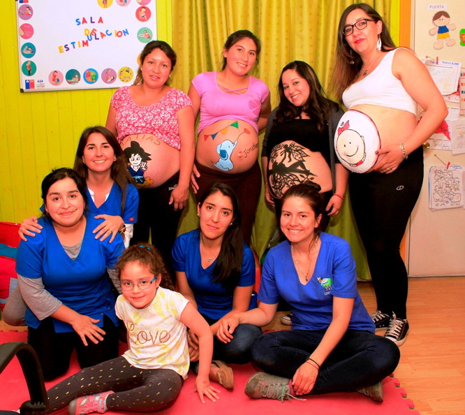 Programa Chile Crece Contigo beneficia a mujeres embarazadas de Pinto 13-12-2017 (2)