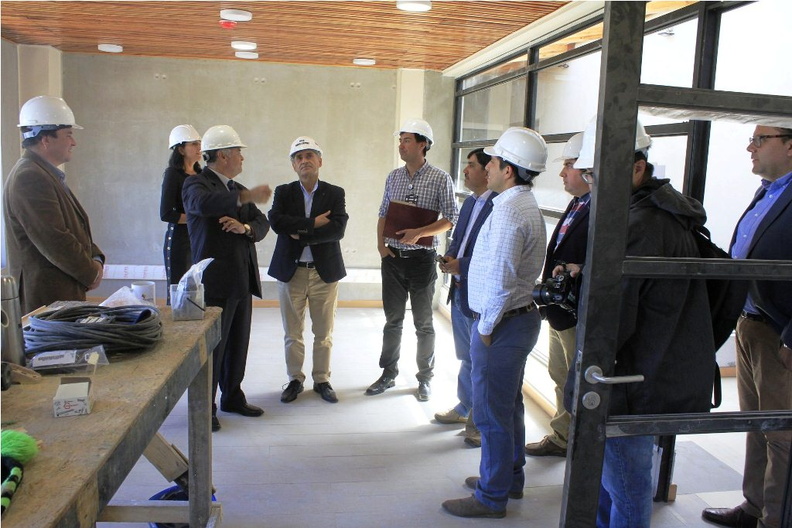 Autoridades Regionales visitaron nuevo Edificio Consistorial y el Cuartel de Bomberos de Pinto 16-03-2018 (4)