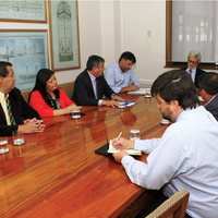 Pinto y Coihueco se reúnen con el MOP caso Puente de Pinto