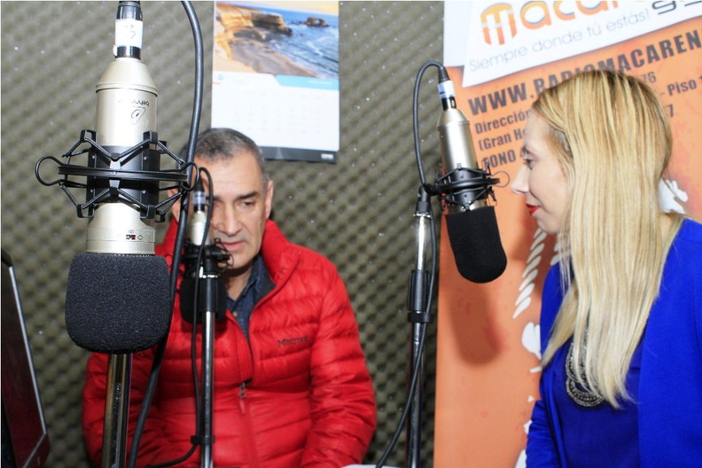 Fiesta de la Avellana fue promocionada en Radio Macarena 13-04-2018 (2)