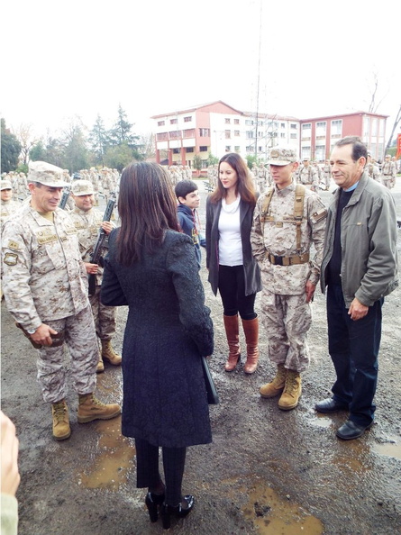 Ceremonia de Entrega de Armas fue realizada en el Regimiento de Infantería N°9 de Chillán 18-05-2018 (5)
