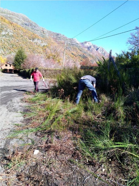 Vecinos del sector de Las Trancas realizan labores de limpieza de caminos 23-05-2018 (6)