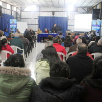 Reunión junta general de socios en la cooperativa de agua de El Rosal
