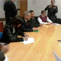 Alcalde de Pinto sostuvo reunión en el Ministerio de Obras Públicas