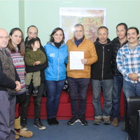 Reunión de articulación para el desarrollo del proyecto de esquiadores de Pinto