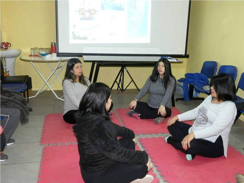 Programa Chile Crece Contigo realiza actividades físicas junto a mujeres embarazadas de Pinto 19-07-2018 (8)