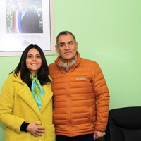 Delegada Presidencial de la Seremi de Desarrollo Social visita al Alcalde de Pinto
