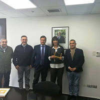 Alcalde de Pinto se reúne con la Subsecretaria de Turismo 