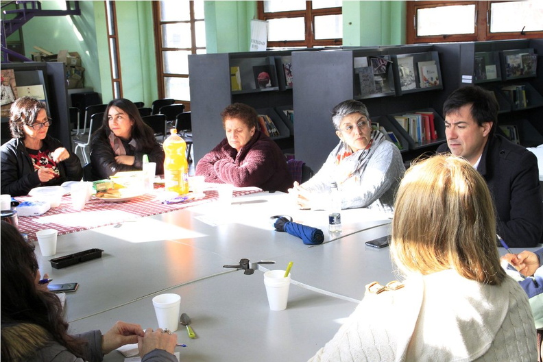Agrupación de la Mujer Rural sostuvo reunión con el Director de DIDECO 13-08-2018 (2)