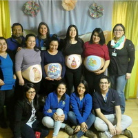 Sesión de “Guatitas Pintadas” fue realizada en el CESFAM de Pinto