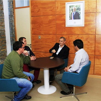 Alcalde de Pinto sostuvo reunión con representantes de la Ciudad de Andacollo