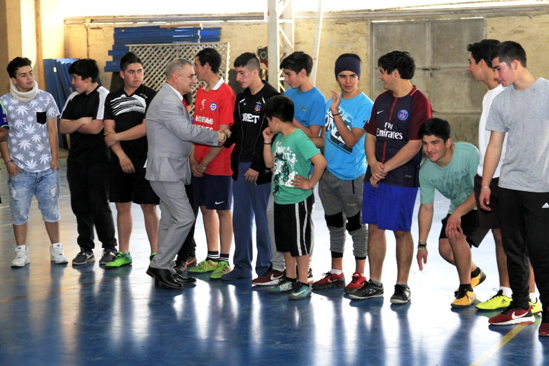 Implementación deportiva fue entregada a la Escuela Juvenil de Fútbol de Pinto 05-10-2018 (13)