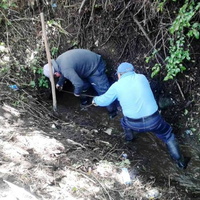 Arreglos de cunetas e instalaciones de alcantarillado en el sector de El Rosal