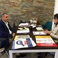 Seremi de Bienes Nacionales sostuvo reunión con el Alcalde de Pinto 13-11-2018 (2)