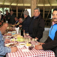 Arrieros de Atacalco en el marco de los 161 años de Recinto celebran con el Alcalde de Pinto