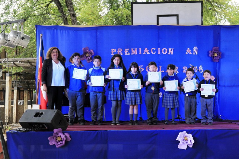 Premiación Escolar 2018 fue realizada en la Escuela Los Lleuques 13-12-2018 (33)
