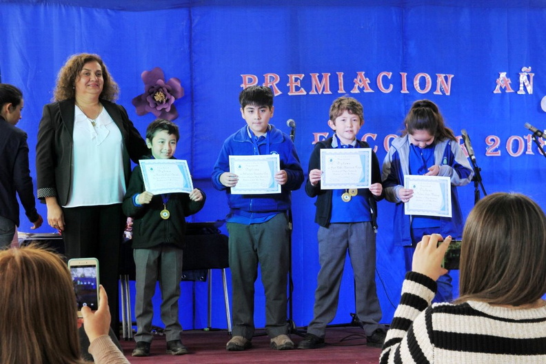 Premiación Escolar 2018 fue realizada en la Escuela Los Lleuques 13-12-2018 (42)