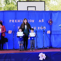 Premiación Escolar 2018 fue realizada en la Escuela Los Lleuques
