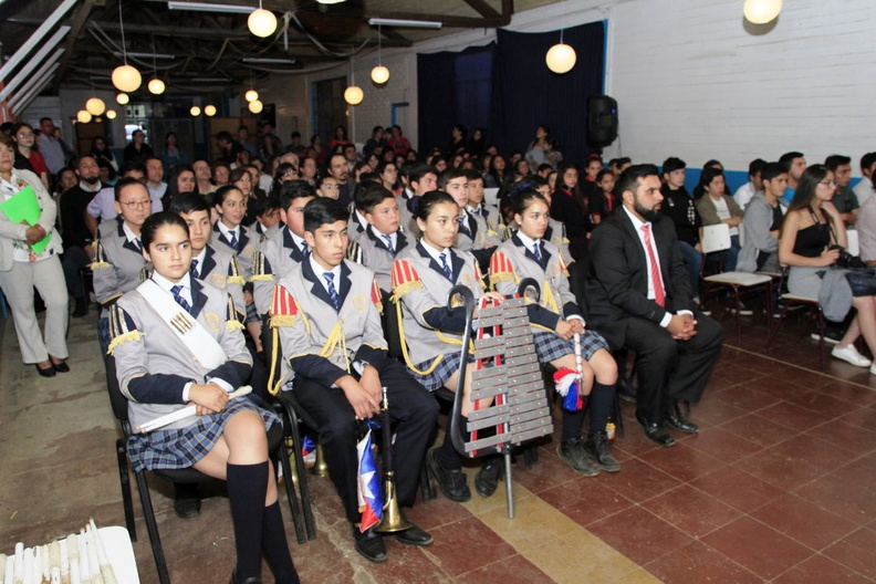 Tradicional traspaso de instrumentos de la Banda a sus sucesores fue realizada en la Escuela José Toha Soldevilla de Recinto 21-12-2018 (7)