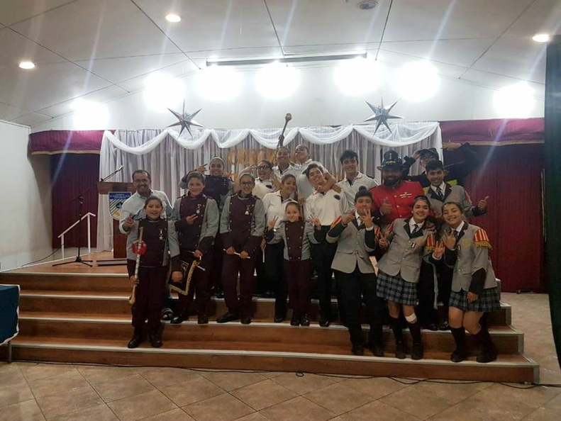 Ceremonia de traspaso año 2018 de la Banda del Colegio El Árbol de la Vida fue desarrollada en San Carlos 23-12-2018 (5)