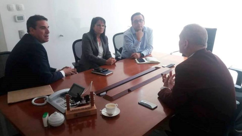 Alcalde de Pinto viajó a la ciudad de Santiago para realizar diferentes gestiones para la comuna de Pinto 30-01-2019 (3)