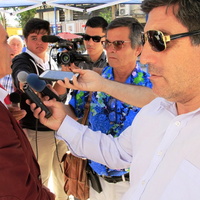 Alcalde de Pinto realizó punto de prensa para promocionar las fiestas de verano 