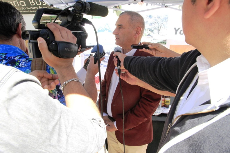 Alcalde de Pinto realizó punto de prensa para promocionar las fiestas de verano 31-01-2019 (3)