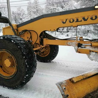 Maquinaria municipal realizó despeje de la Ruta N-55 sector Las Trancas producto del exceso de nieve caída 