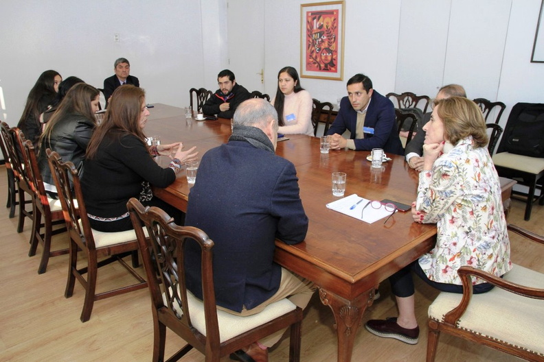Autoridades y representantes se reunieron con la Ministra de Educación en la ciudad de Santiago 09-07-2019 (9)