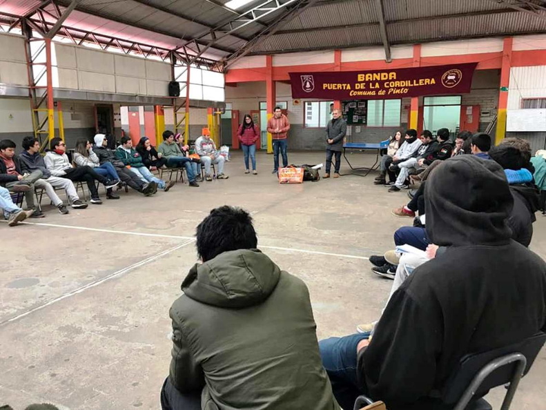 Voluntariado de la Universidad de Concepción fue despedido por el Alcalde Manuel Guzmán Aedo 28-07-2019 (3)