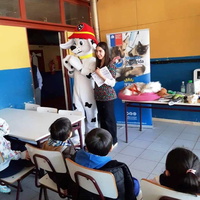 Charla sobre Tenencia Responsable de Mascotas fue realizada en la Escuela Javier Jarpa Sotomayor