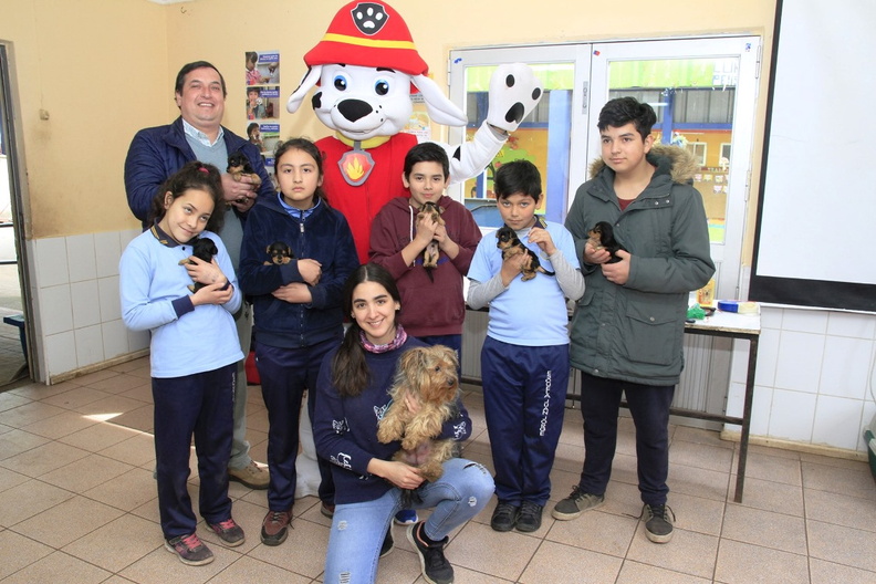 Charla sobre Tenencia Responsable de Mascotas fue realizada en la Escuela Juan Jorge 21-08-2019 (25)