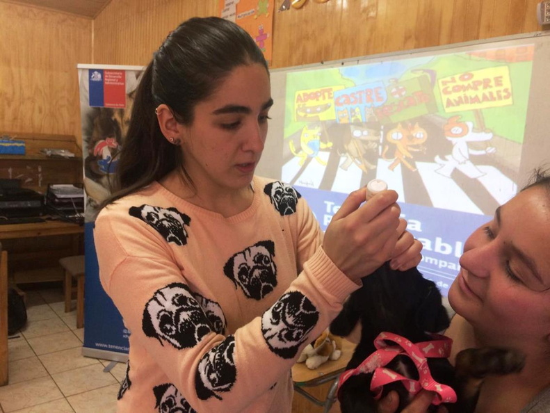 Charlas sobre Tenencia Responsable de Mascotas fue realizada en la escuela de San Jorge y en Pinto y Aprendo 02-09-2019 (3)
