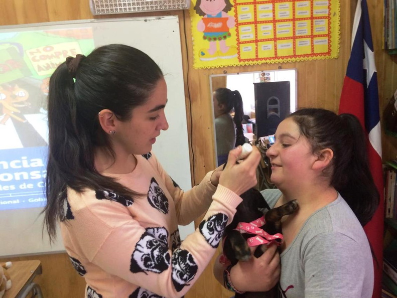Charlas sobre Tenencia Responsable de Mascotas fue realizada en la escuela de San Jorge y en Pinto y Aprendo 02-09-2019 (5)