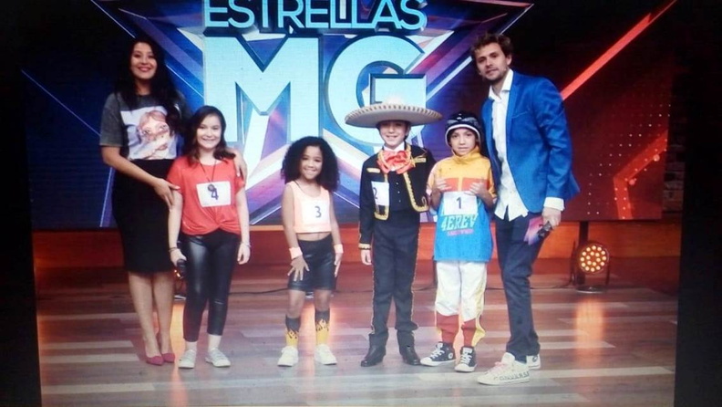 Rafaelito el Rancherito de Pinto salta a la fama en el concurso de talento infantil Estrellas MG del Matinal de Canal Mega 27-01-2020 (2)