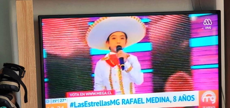 Rafaelito el Rancherito de Pinto salta a la fama en el concurso de talento infantil Estrellas MG del Matinal de Canal Mega 27-01-2020 (6)
