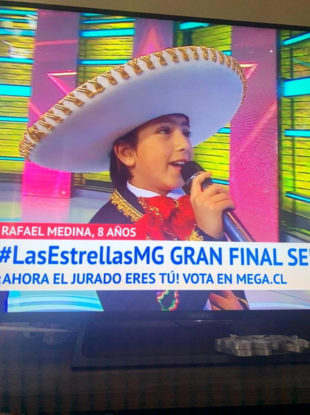 Rafaelito el Rancherito de Pinto salta a la fama en el concurso de talento infantil Estrellas MG del Matinal de Canal Mega 27-01-2020 (9)