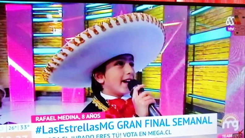 Rafaelito el Rancherito de Pinto salta a la fama en el concurso de talento infantil Estrellas MG del Matinal de Canal Mega 27-01-2020 (10)